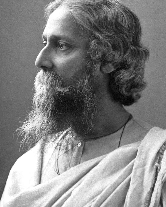 Rabindranath Tagore人物肖像