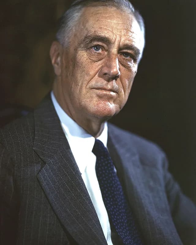 Franklin D. Roosevelt人物肖像