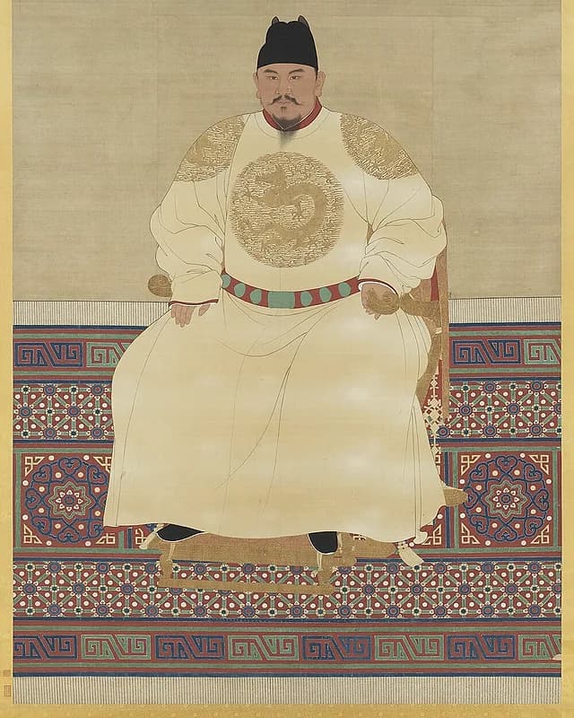 朱元璋人物肖像