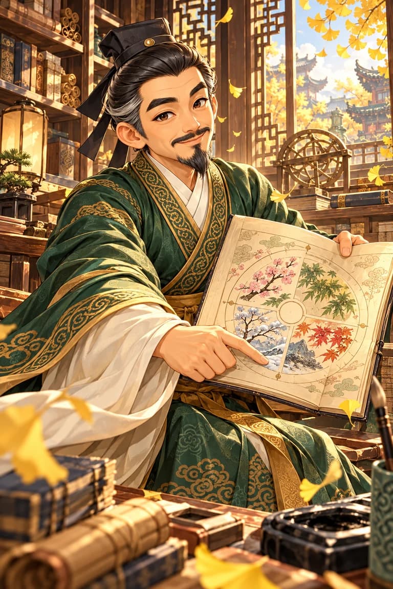 沈老師古籍導讀插畫試閱